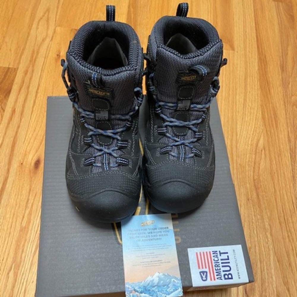 KEEN Braddock Mid WP Soft-Toe Utility Boots 8.5